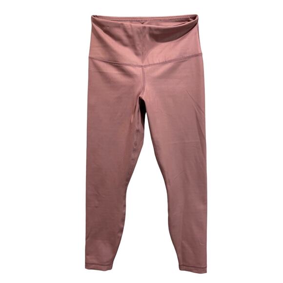 Small 90 Degree by Reflex Womens Mauve Activewear Leggings Ankle - Picture 3 of 7